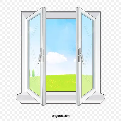 Двухстворчатое окно 1300*1870 мм с фрамугой - цены и размеры, купить окна  ПВХ в Казани
