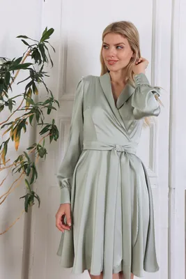 Купить Платье с запахом мини (Керри) в Москве в ШоуРуме платьев по выгодной  цене