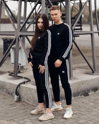 Унисекс Парный Спортивный Костюм Adidas Черный Адидас Для Парня И Девушки  Унісекс (ID#1884517807), цена: 450 ₴, купить на Prom.ua