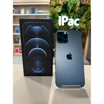 iPhone 12 Pro Max 256 Gb Pacific Blue (Синий) б/у купить в Белгороде в  магазине iPac31