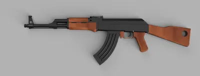 Kalashnikov AK 47 Romanian version isolated on white Stock Photo - Alamy