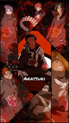Обои на телефон Акацуки | Cool anime wallpapers, Anime shadow, Anime  akatsuki