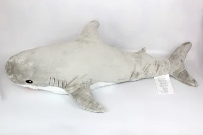 IKEA Мягкая игрушка БЛОХЭЙ, акула - «Я акула ту-ру-ру-ру-ру. Самая  популярная мягкая игрушка из Икеи - акула Блохэй. Идеальная метровая  обнимашка.» | отзывы