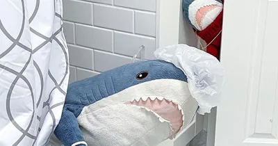 Акула из икеи фото | Shark plush, Shark stuffed animal, Cute shark