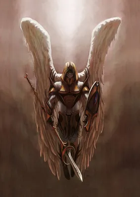 Картинки ангелов воинов