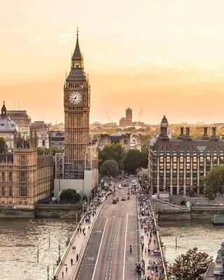London Улицы И Бигбен Англия Великобритания — стоковые фотографии и другие  картинки Англия - Англия, Башня, Без людей - iStock