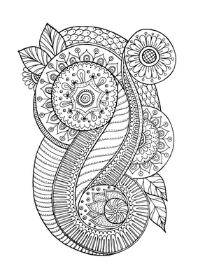 Antistress Coloring Page Magic Eye With Feathers Instead Of Eyelashes  Mandala Style Isolated On White For Child Coloring Book Tattoo Design  Printing Package Card Designer Clothes Icon Logo Stock Illustration -  Download