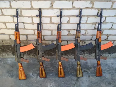 Файл OBJ Набор из 3-х Автоматов Калашникова 🦸・Дизайн 3D принтера для  загрузки・Cults