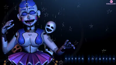 Бейби и Балора ФНАФ! FNAF SISTER LOCATION! Baby and Ballora FNAF! - YouTube