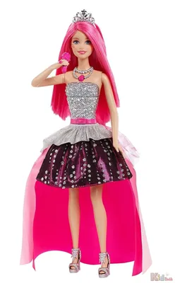 Купить кукла Barbie Рок-принцесса с микрофоном CKB65 CKB66, цены на  Мегамаркет