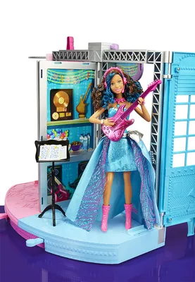 Купить Кукла Челси из м / ф \"Барби : Рок -принцесса \" в асс . (3), с  фиолетовой гитарой и голубым платьем NEW Barbie (Барби) CKB68-2 в Киеве,  Украине.