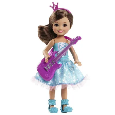 Мини-кукла из серии 'Рок-Принцесса', 10 см, Barbie, Mattel [CKB73]