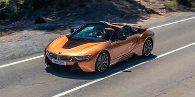 BMW's all-new i8 Roadster makes LA debut