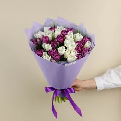 букет к 8 марта с розами, гиацинтами и тюльпанами купить на павелецкой  недорого