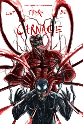 How to Draw CARNAGE!!! - YouTube