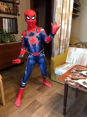 Костюм Человека-паука (Война бесконечности) с перчатками
