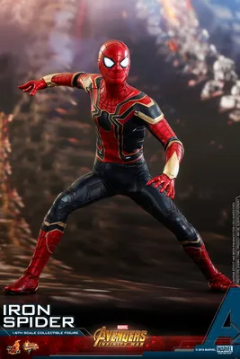 Железный паук! Hot Toys показала новую фигурку Человека-паука из «Войны  Бесконечности» | Канобу