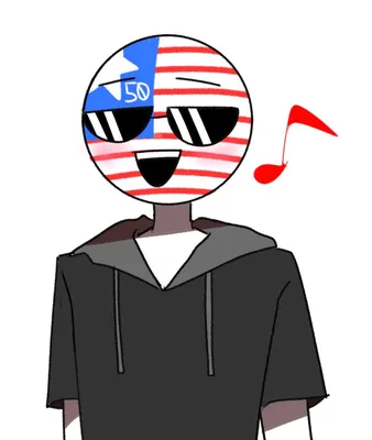 countryhumans america\" Sticker for Sale by ogkrcast | Redbubble