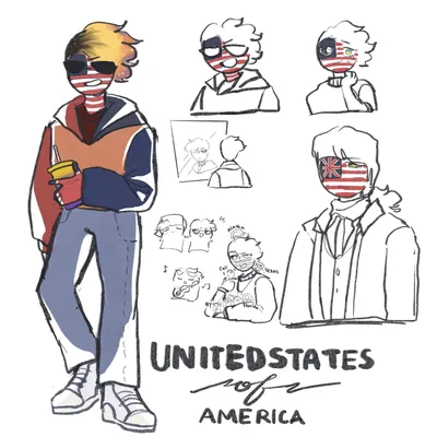 CountryHumans (America) by WolfCraft3157 on DeviantArt