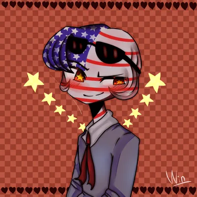 country-humans, CountryHumans / America / July 26th, 2022 - pixiv