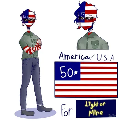 America | •Countryhumans Amino• [ENG] Amino