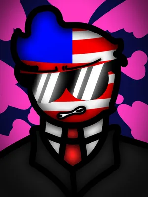 Countryhuman Art #2 - LOM America design 🇺🇸 - Wattpad