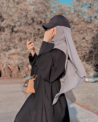 Картинки девушек в хиджабе без лица фотографии