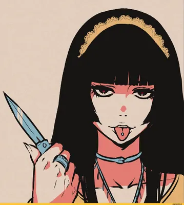 Девушка с ножом - Фэнтези девушки