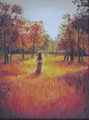 Девушка-осень — artfield.gallery