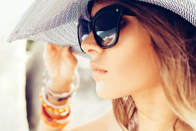 Красивые солнечные очки женские - 78 фото