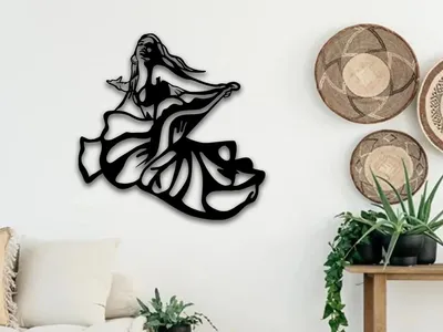 Картина на стену для интерьера \"Девушка балерина\" на натуральном холсте  30*40 см - купить по низкой цене в интернет-магазине OZON (484178211)