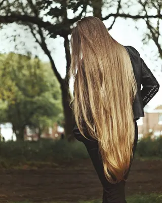 Русые волосы со спины (42 лучших фото)
