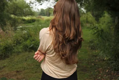 Русые волосы со спины - 67 фото