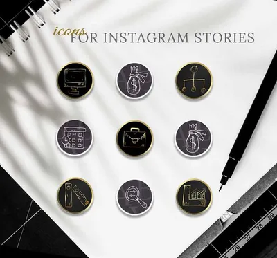 Иконки для актуальных историй в Инстаграм | Блог LiveDune