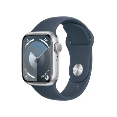 Apple Watch Series 8 GPS 41mm Silver Aluminum Case with White Sport Band -  S/M - Walmart.com