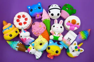 Сквиши 25 шт, набор игрушек антистресс маленькие фигурки, игрушки сквиши. -  купить с доставкой по выгодным ценам в интернет-магазине OZON (804083047)