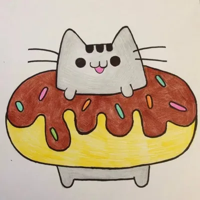 Легкие рисунки еды для срисовки - Рисование , Для девочек, для детей от 5  лет | HandCraftGuide