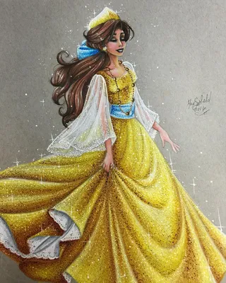 Рисунки для срисовки принцессы Диснея (21 фото) 🔥 Прикольные картинки и  юмор