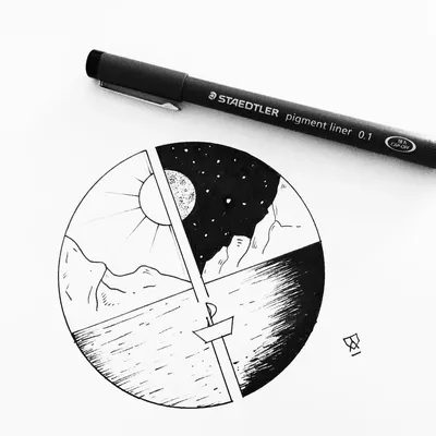 Простые картинки для срисовки ручкой (26 шт)