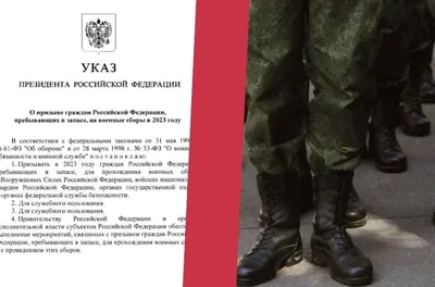 Что означает указ о призыве граждан из запаса на военные сборы - Ведомости