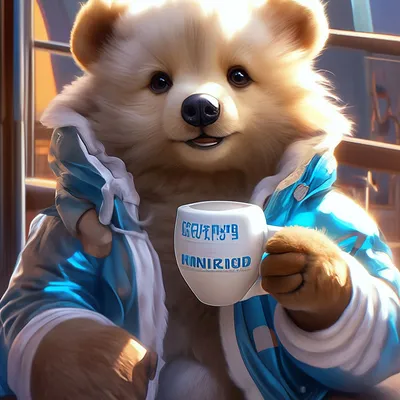 Белый медведь шепчет вам на ухо Доброе утро! и тепло обнимает. Эта одна из  самых популярных открыток на нашем сайте! Л… | Полярный медведь, Белый  медведь, Медведь