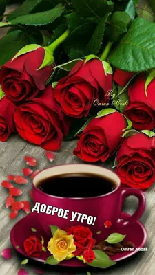 Создать мем \"открытки доброе утро, утро кофе розы, доброе утро розы\" -  Картинки - Meme-arsenal.com