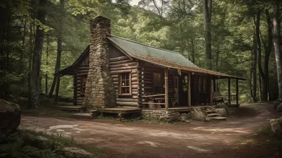 Handmade 🔵 Талант в руках👐 on Instagram: “🌿 Домик в лесу  @everchanginghorizon #дом #домик #лес #влесу … | Cabins in the woods,  Beautiful cabins, Cool tree houses