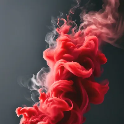 ⭕ на черном фоне прозрачный дым в…» — создано в Шедевруме