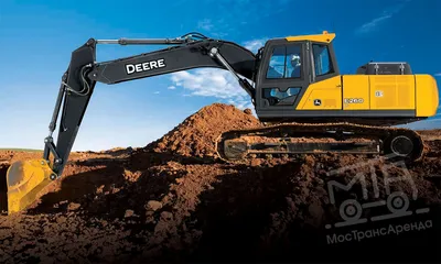 Гусеничный экскаватор John Deere E260 LC в аренду в Москве и области -  цены, характеристики