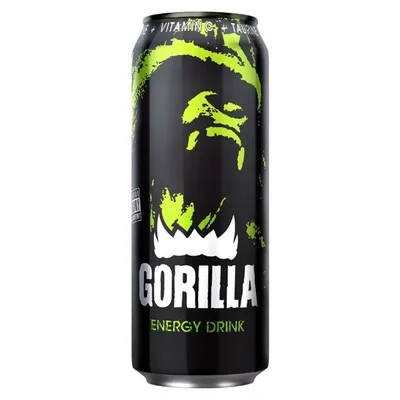 Энергетик Gorilla energy drink 0,45 л/ж/б 24 ж/б/упак - купить по выгодной  цене | Наш пакет