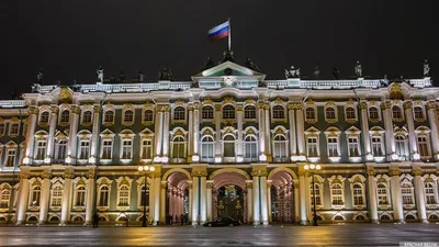 Ленинград 1941-44 / Санкт-Петербург 2015. Эрмитаж в дни блокады.