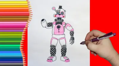 Фантайм Фредди из FNAF sister …» — создано в Шедевруме