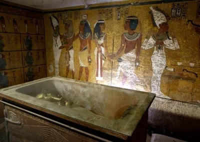 Пожиратель плоти” фараона Тутанхамона и златообильные Микен | Пикабу