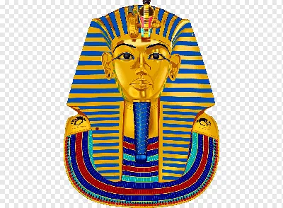 Рисунок фараона Древнего Египта для школы и детского садика